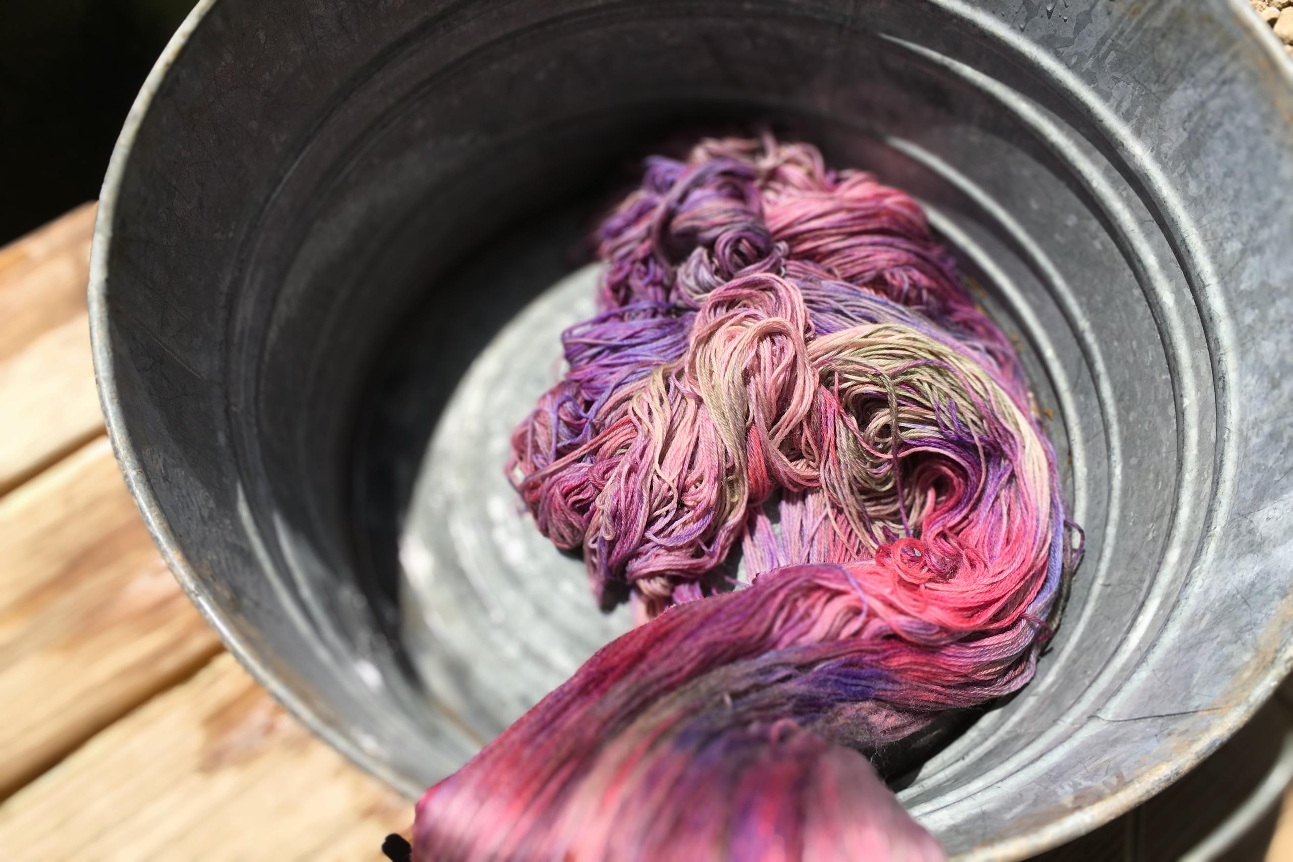 Unique Hand Dyed Yarn